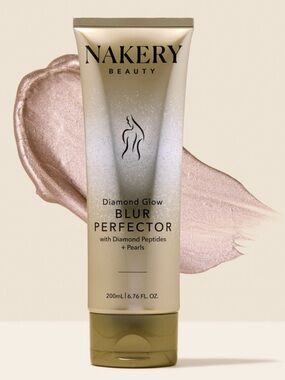 Nakery Beauty Diamond Glow Blur Perfector  Diamond Peptides + Pearls NEW SEALED